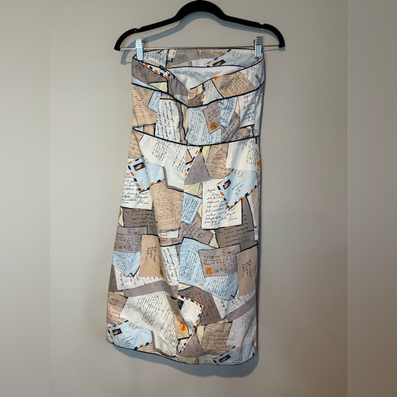 J.Crew Strapless Love Letter/Postcard Dress - Picture 7 of 14